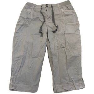 💜 DC Jeans Cropped Cargo Pants - Size 18